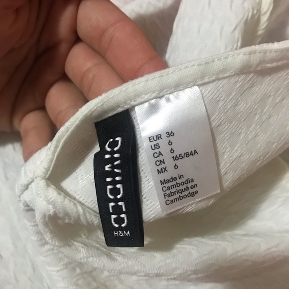 White Flowy Dress - Picture 4 of 4